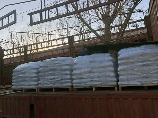 透明玻璃球裝車發貨